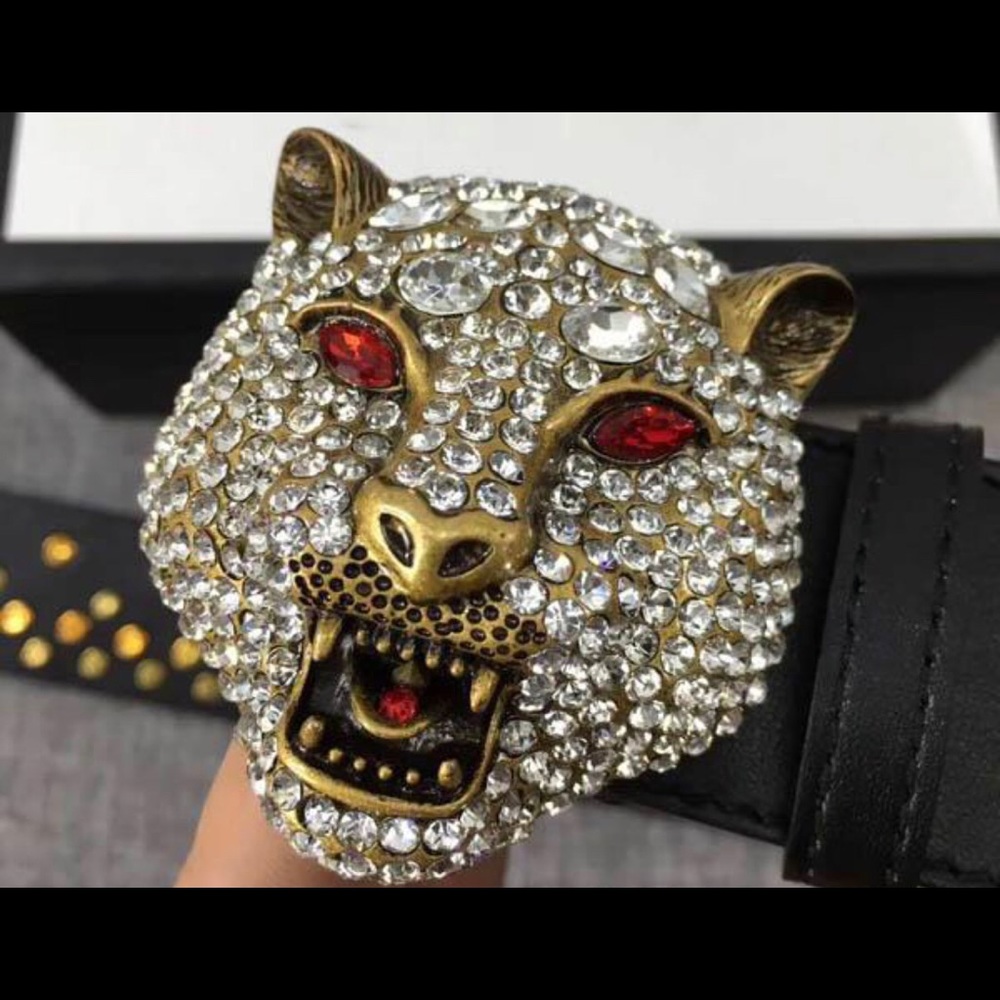 Tiger head Gucci belt New( Never used)